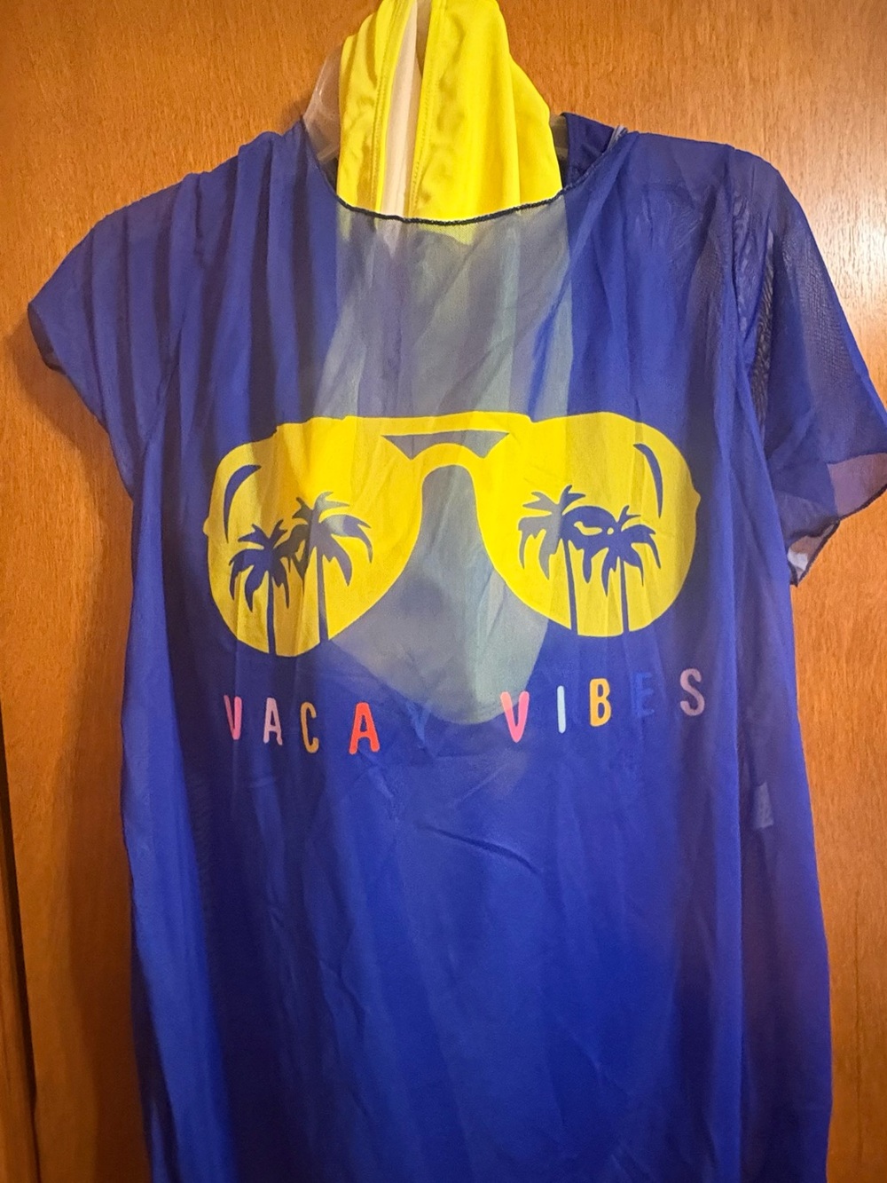 Blue + Yellow 'Vaca Vibes' 3 piece swimwear